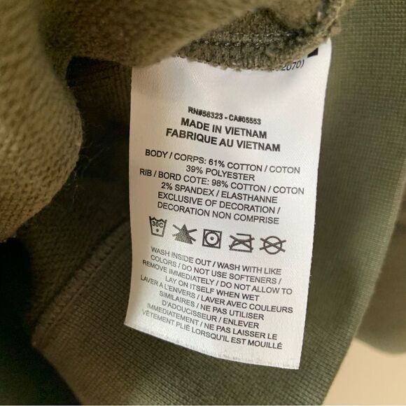 NIKE Women’s Get Fit Pullover Green Leopard Cropped Training Hoodie Size XS - Picture 11 of 14